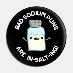 Bad Sodium Puns Are In-salt-ing Cute Salt Pun Pin