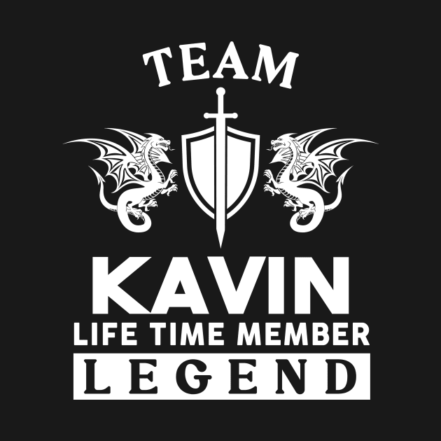 Kavin Name T Shirt - Kavin Life Time Member Legend Gift Item Tee by unendurableslemp118