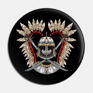 Polish Winged Hussar: Majestic Warriors of History Pin