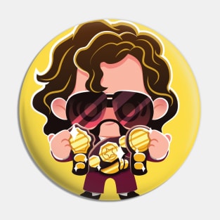 Golden Gamer Wrestler - The Accessorizer Pin