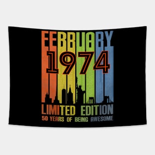 February 1974 50 Years Of Being Awesome Limited Edition Tapestry