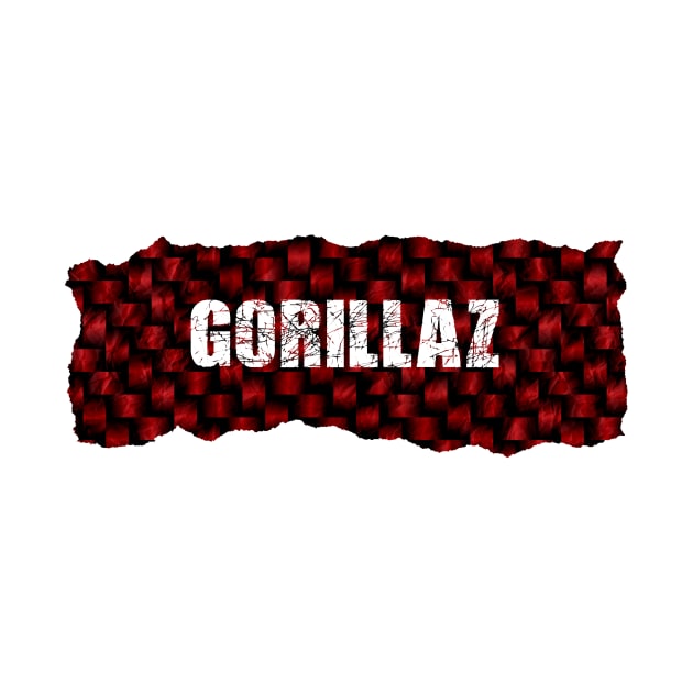 Gorillaz Ripped Flannel by BAUREKSO