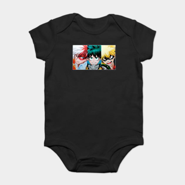 Izuku Todoroki Bakugo Plus Ultra Japanese Manga Deku Todoroki Bakugo Plus Ultra Onesie Teepublic