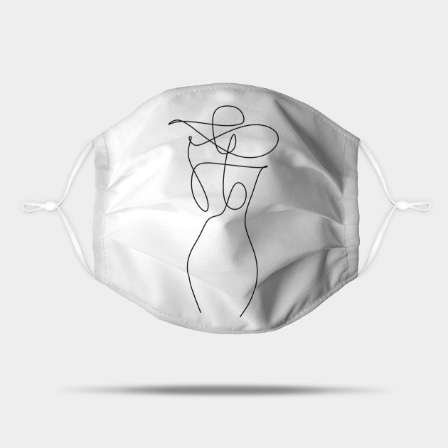 Woman Line Illustration Woman Body One Line Art Line Drawing Of Girl Beautiful Woman One Line Art Mask Teepublic Choose from over a million free vectors, clipart graphics, vector art images, design templates, and illustrations created by artists worldwide! teepublic