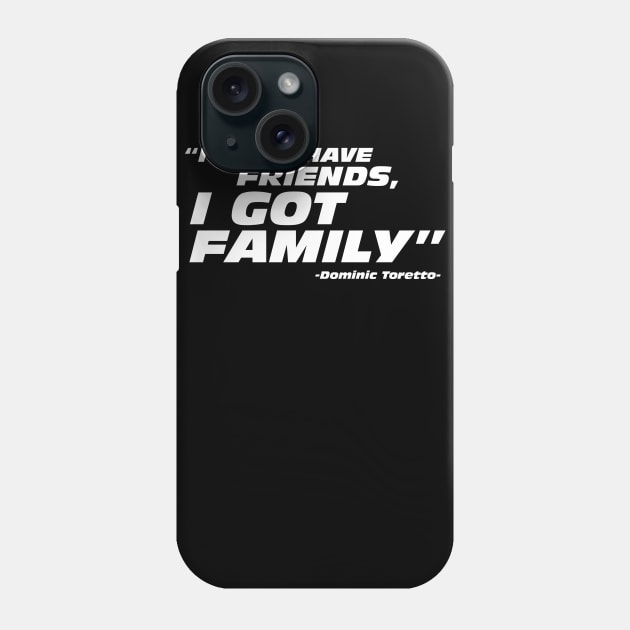 I Got Family Phone Case by zurcnami