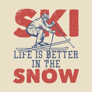 Extreme Winter Sports On Show T-Shirt