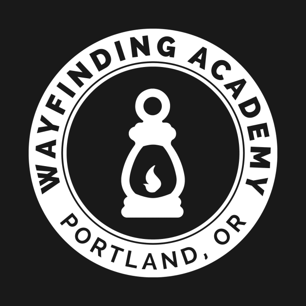 Wayfinding Academy Seal in white by WayfindingAcademy