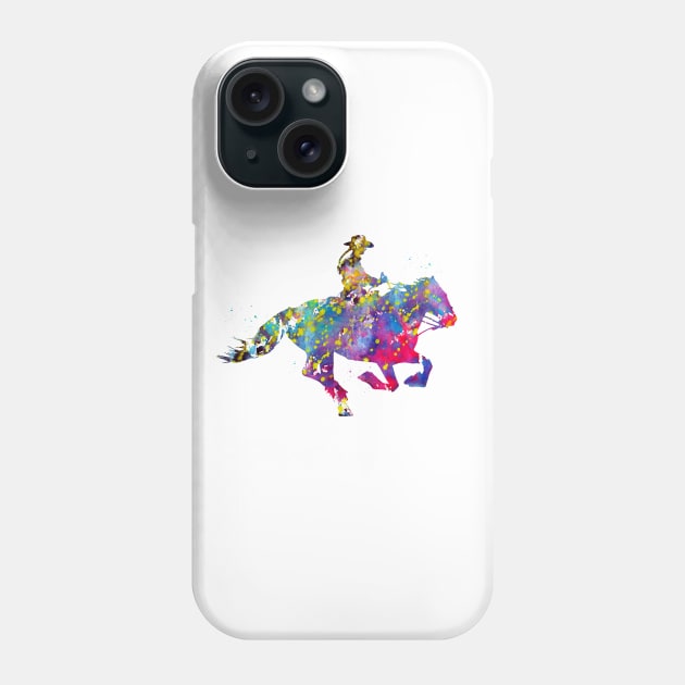 Horse Riding Phone Case by erzebeth