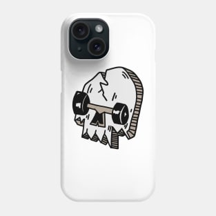 Broken Skateboard Wheels Skull Skateboarding Gift Phone Case