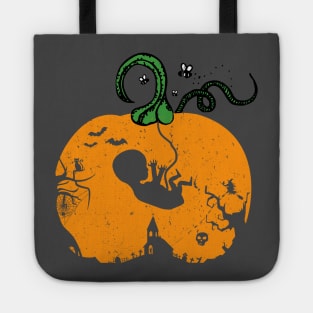 Halloween Maternity Pregnancy Announcement Fetus Baby Tote