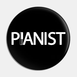 Pianist King of the key's Pin