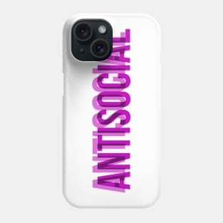 ANTISOCIAL Phone Case