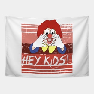 Retro Clown Tapestry