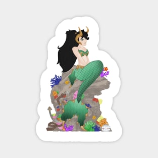 Mischieveous Mermaid V2 Magnet