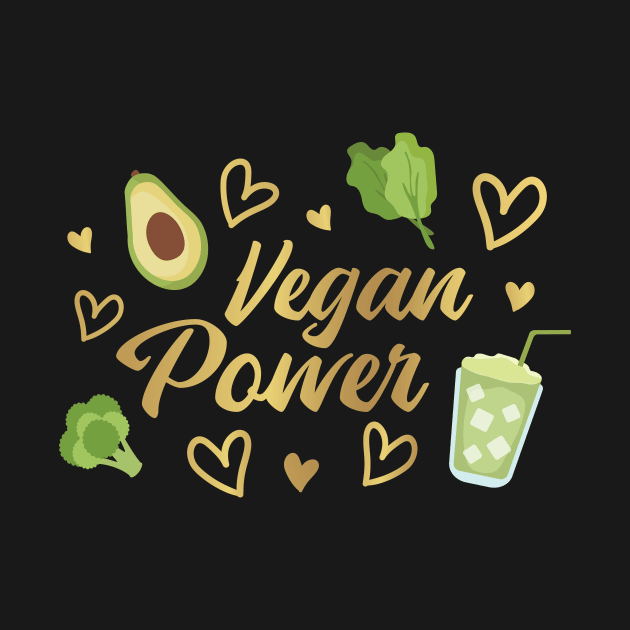 Vegan power design gift idea by Shadowbyte91