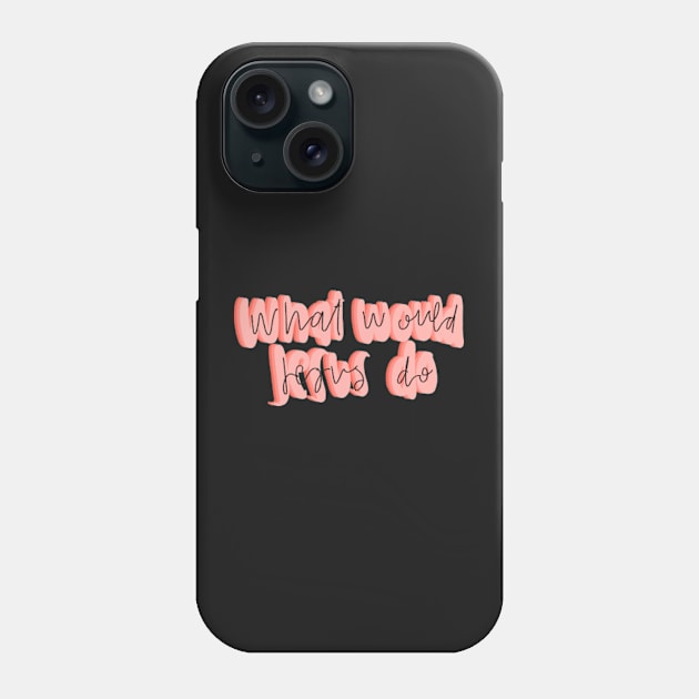 WWJD Phone Case by canderson13