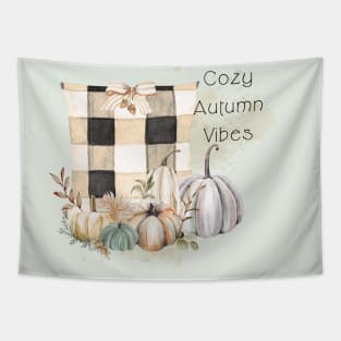 Cozy Autumn Vibes Tapestry