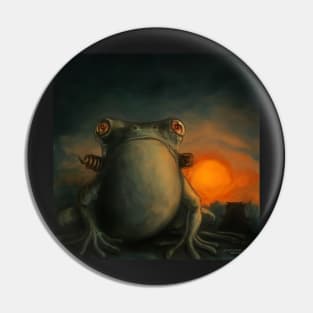 Larman Clamor - "Frogs" Pin