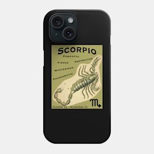 Scorpio positive traits t-shirt Phone Case