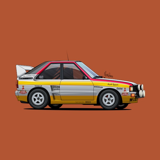 Sport A1 A2 Rally Group B by Mario Ramos Rally Art