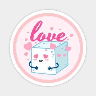 Sugar Love Cartoon Character Design Magnet