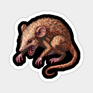 Shrew in Pixel Form Magnet