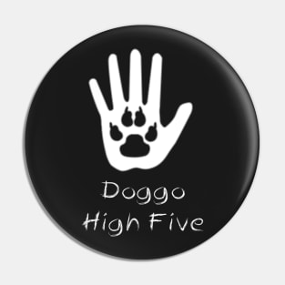 Palm to Paw - High Five Pin