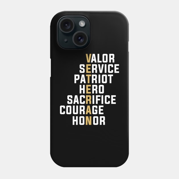 Veteran Phone Case by SrboShop