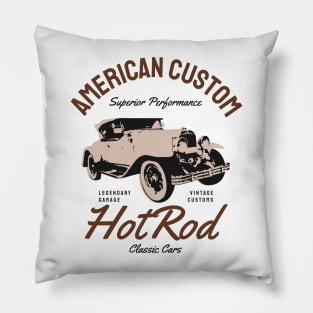 American Custom Hot Rod Pillow