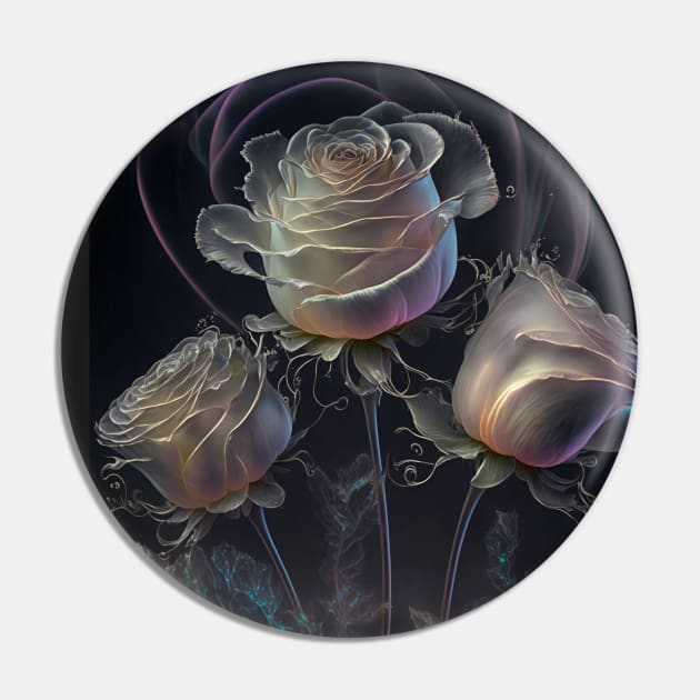 Iridescent pastel roses 4 Pin by redwitchart