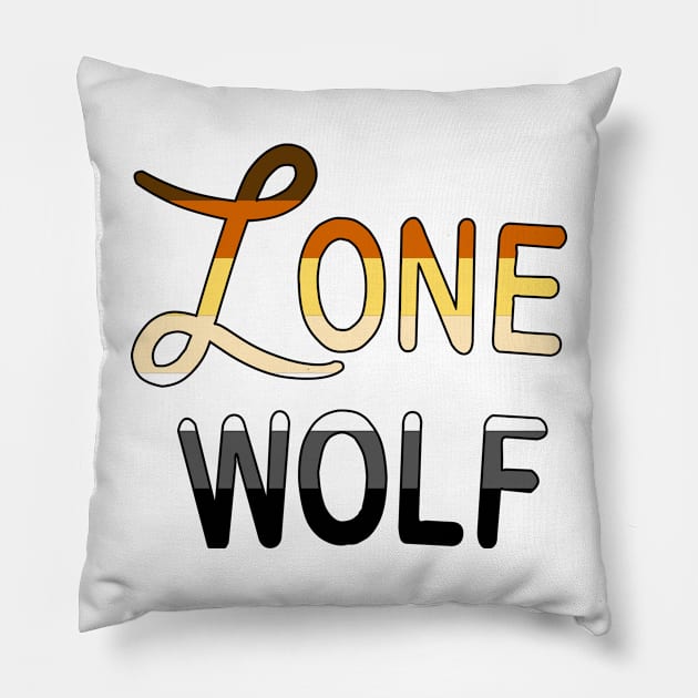 LONE WOLF BFC Pillow by The iMiJ Factory