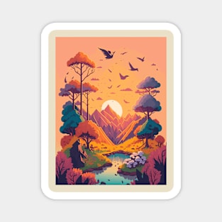 Nature Landscape Magnet