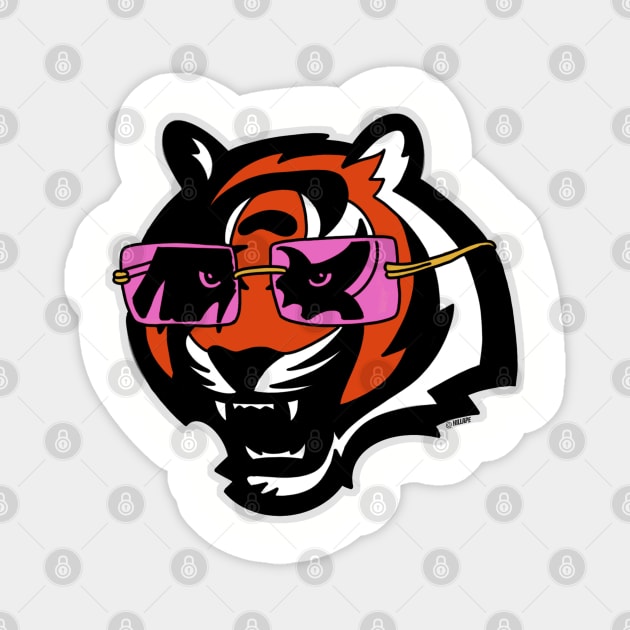 Joe Burrow Bengals Magnet by Greg Davis Nina Soluski