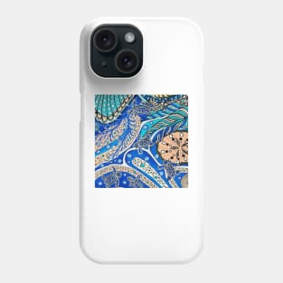 Turtles in the sand Phone Case