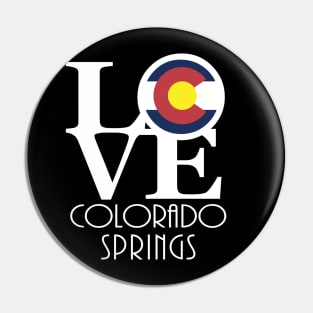 LOVE Colorado Springs Pin