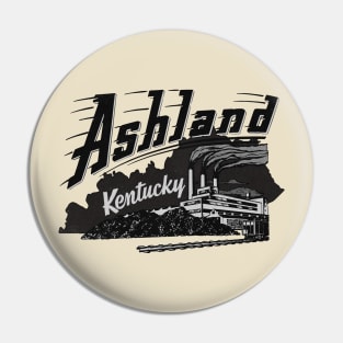 Vintage Ashland Kentucky Coal Tourism Pin