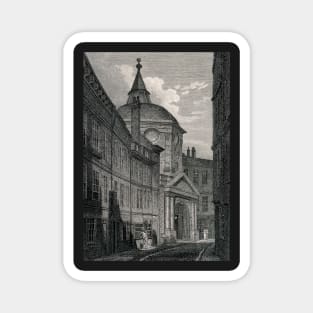 Royal College of Physicians, Warwick Lane, London, J. Whichelo, 1804 Magnet