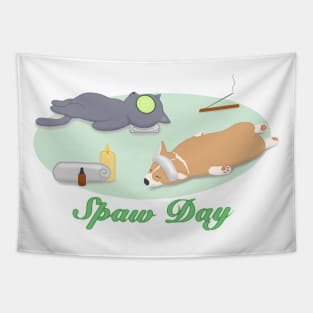 Spaw Day Tapestry