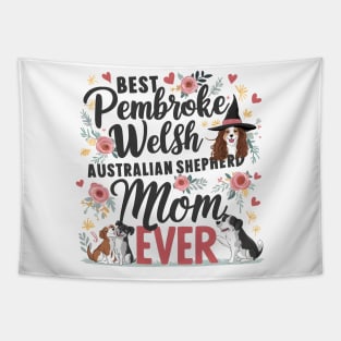 Best Australian Ever  Dog Mom Australian Shepherd funny Tapestry