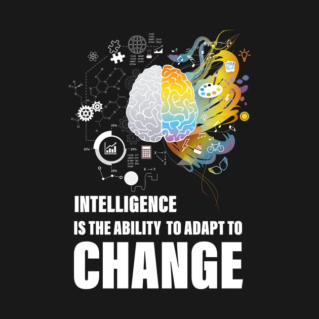 Intelligence Is the Ability to Adapt to Change by admeral