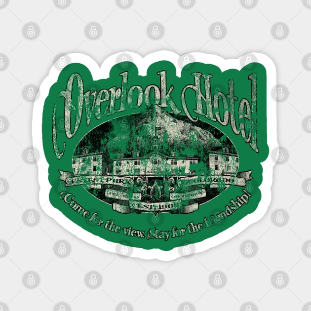 Overlook Hotel - Vintage Magnet by JCD666