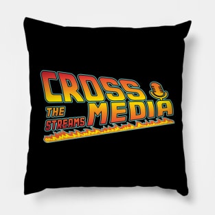 Cross the Streams to the Future Pillow