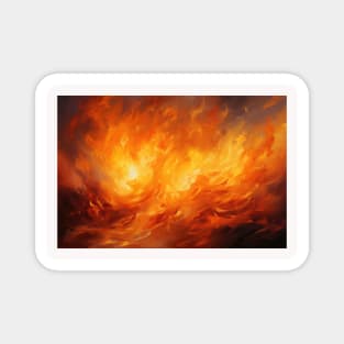 Infernal fire. Magnet