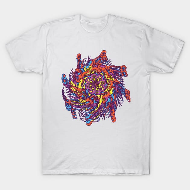 Zootownboy Psychedelic Flower T-Shirt
