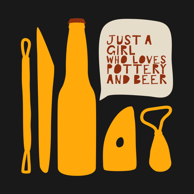 Just a girl who loves pottery and beer by Teequeque