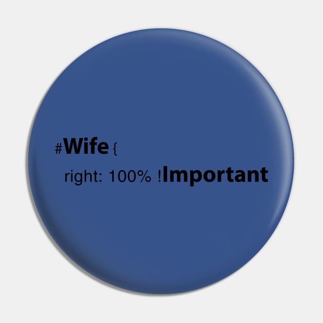 wife right: 100% ! important Pin by savy