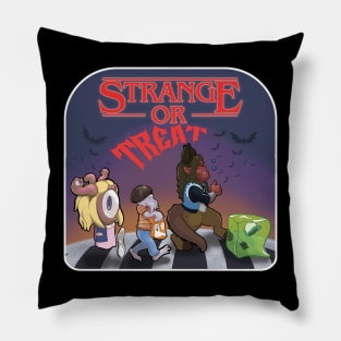 Strange Or Treat Pillow