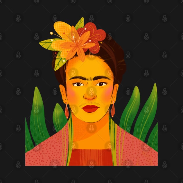 Frida Kahlo by Maia Fadd