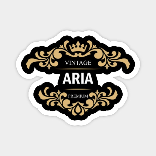 Aria Name Magnet by Polahcrea