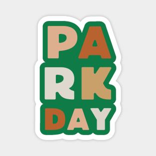 Park Day Magnet